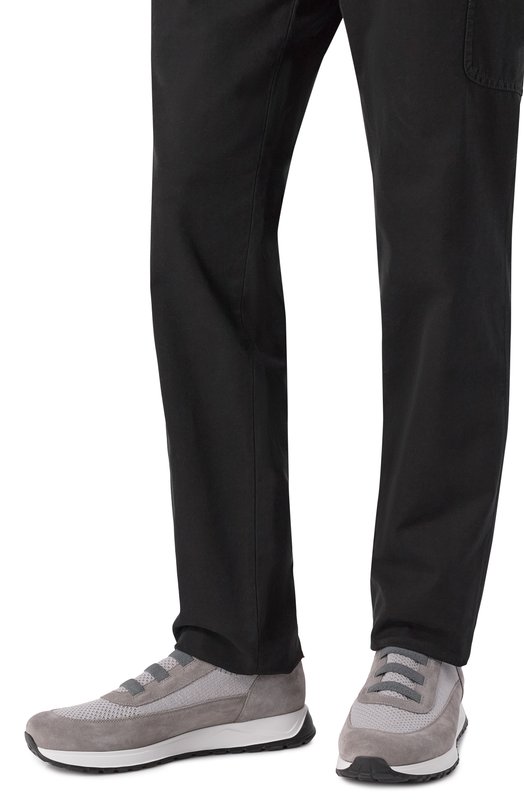 Комбинированные кроссовки Doucal's DU3318SYDNPZ846N Серый  DU3318SYDNPZ846N Фото 3