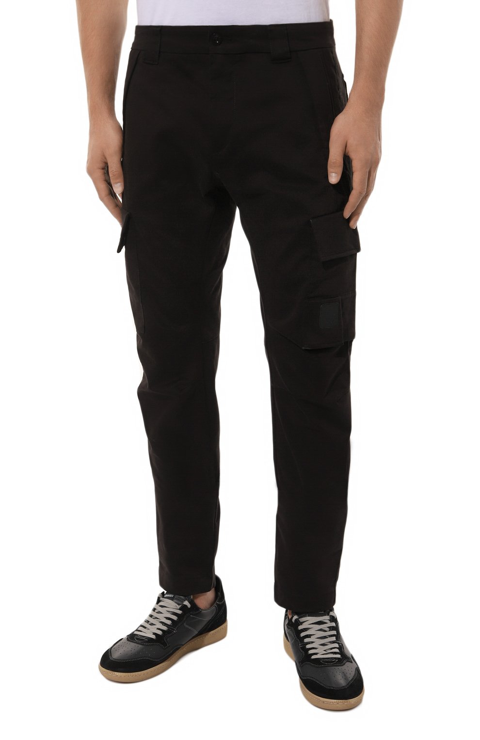 Хлопковые брюки-карго C.P. COMPANY, арт. 15CLPA128A006589A, фото 3