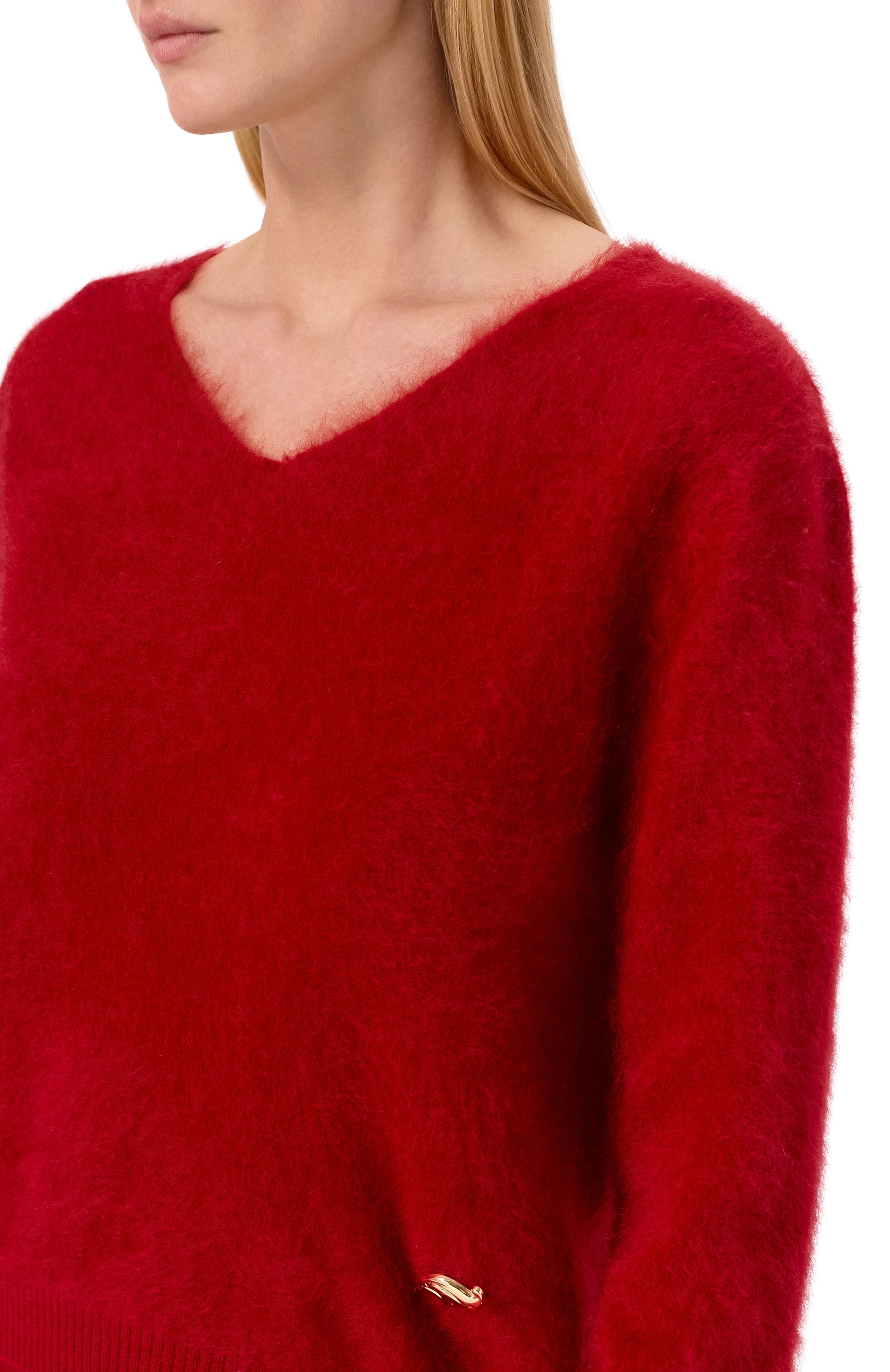 Кашемировый свитер ХОХЛОМА Х АЛЕНА АХМАДУЛЛИНА, арт. WKT2314, фото 5