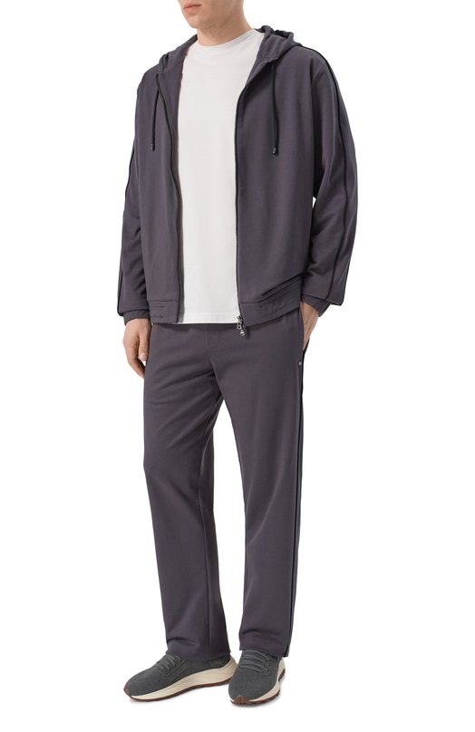 Комбинированные кроссовки H`D`S`N Baracco AP0LL0.55* Серый  AP0LL0.55* Фото 2