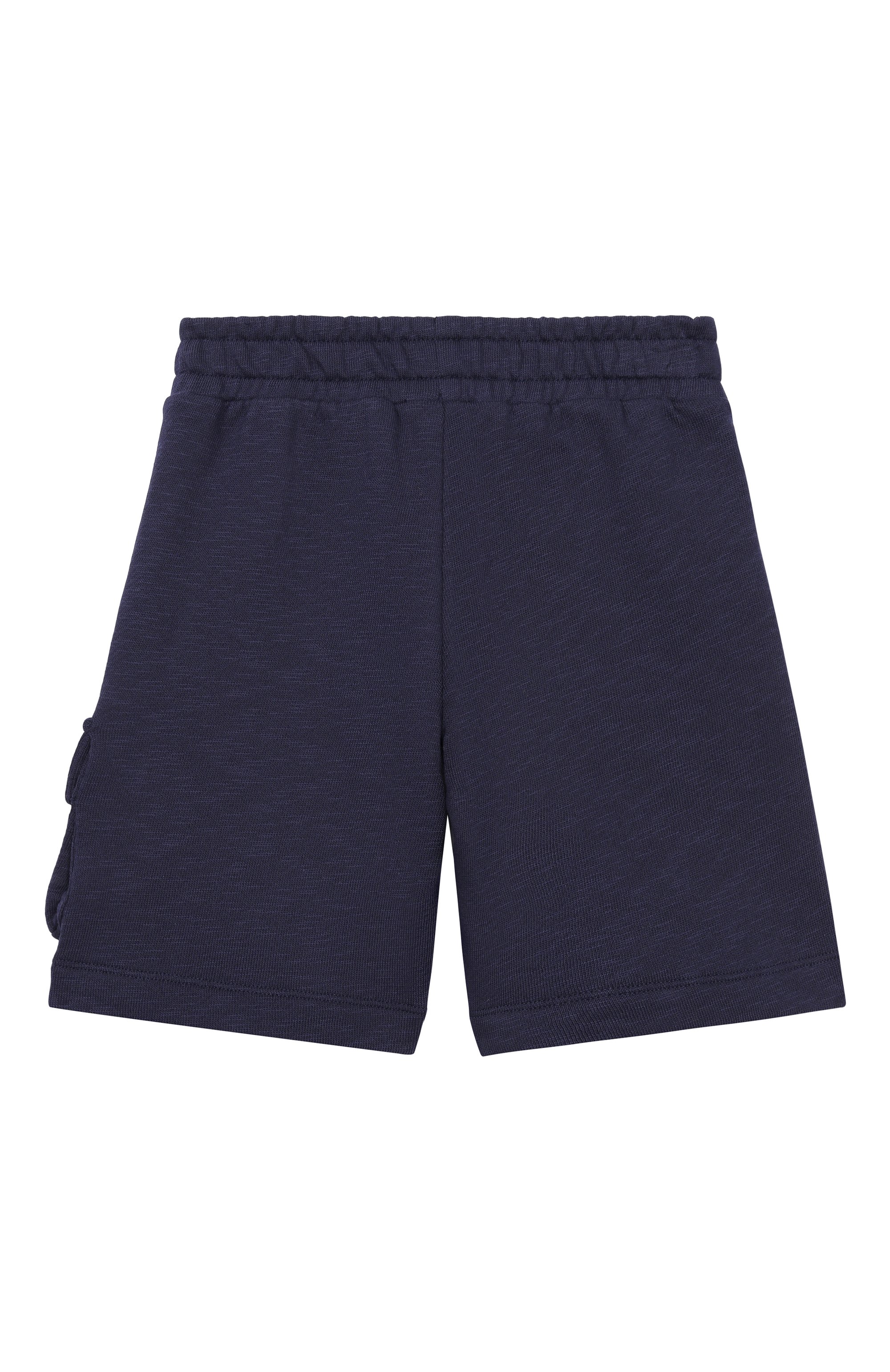 Комплект из футболки и шорт MOSCHINO темно-синего цвета по цене 24000 руб., арт. HUG00W/LCA88, фото 5 Комплект из футболки и шорт MOSCHINO, арт. HUG00W/LCA88, фото 5