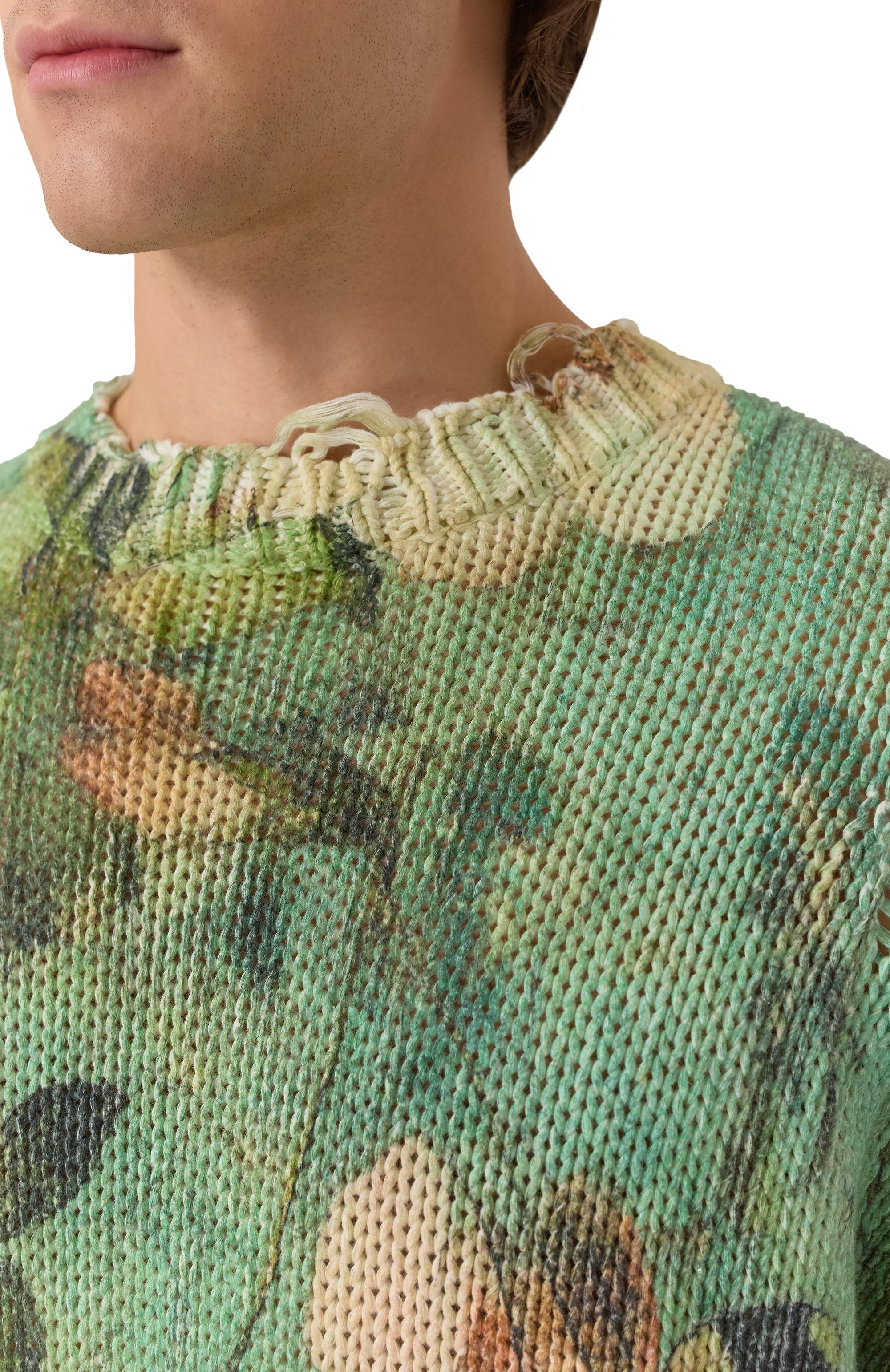 Хлопковый свитер R13, арт. R13WY197-Y218A, фото 5