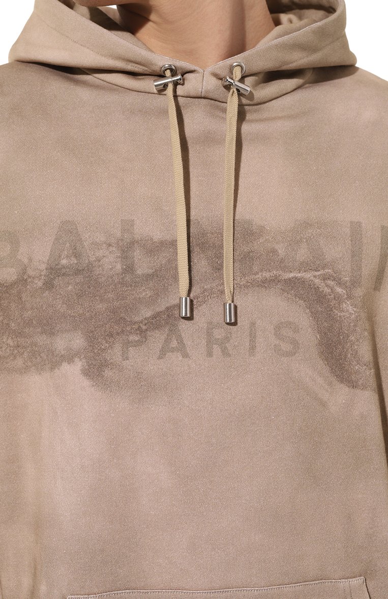 Хлопковое худи BALMAIN, арт. AH1JT047GC61, фото 1