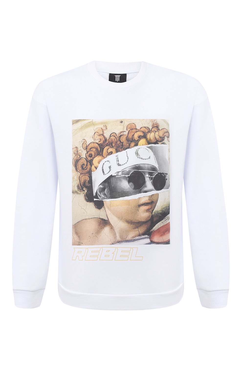 Хлопковый свитшот DIEGO VENTURINO, арт. FW20-DV FLG IRP, фото 1