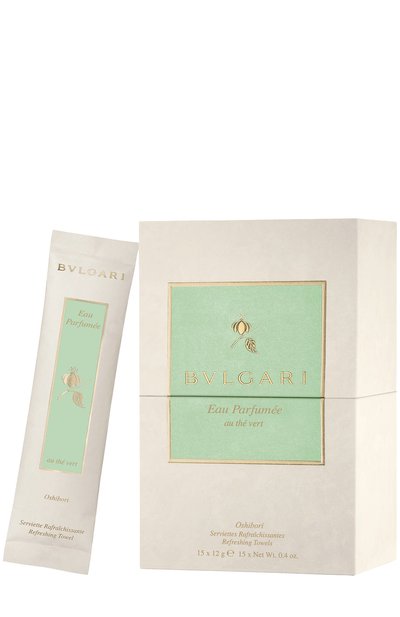 Женские освежающие салфетки ошибори au the vert BVLGARI, арт. 47416BVL