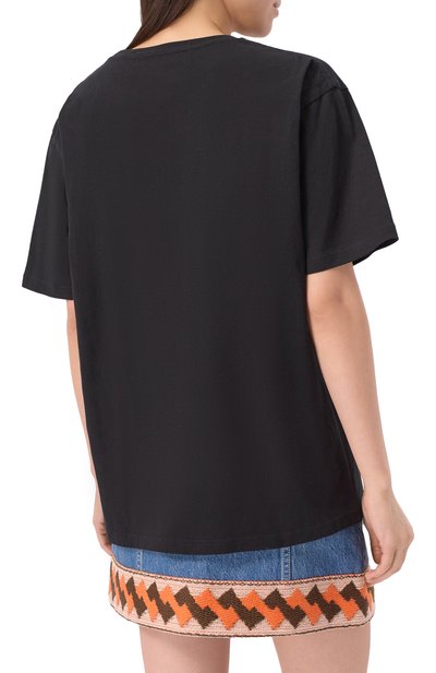 Хлопковая футболка VALENTINO, арт. 6B3MG24H95W, фото 4