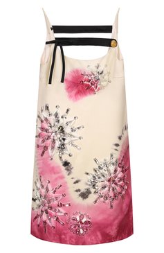 Платье с отделкой стразами PRADA, арт. P38L4R-1ULS-F0YPD-191, фото 1