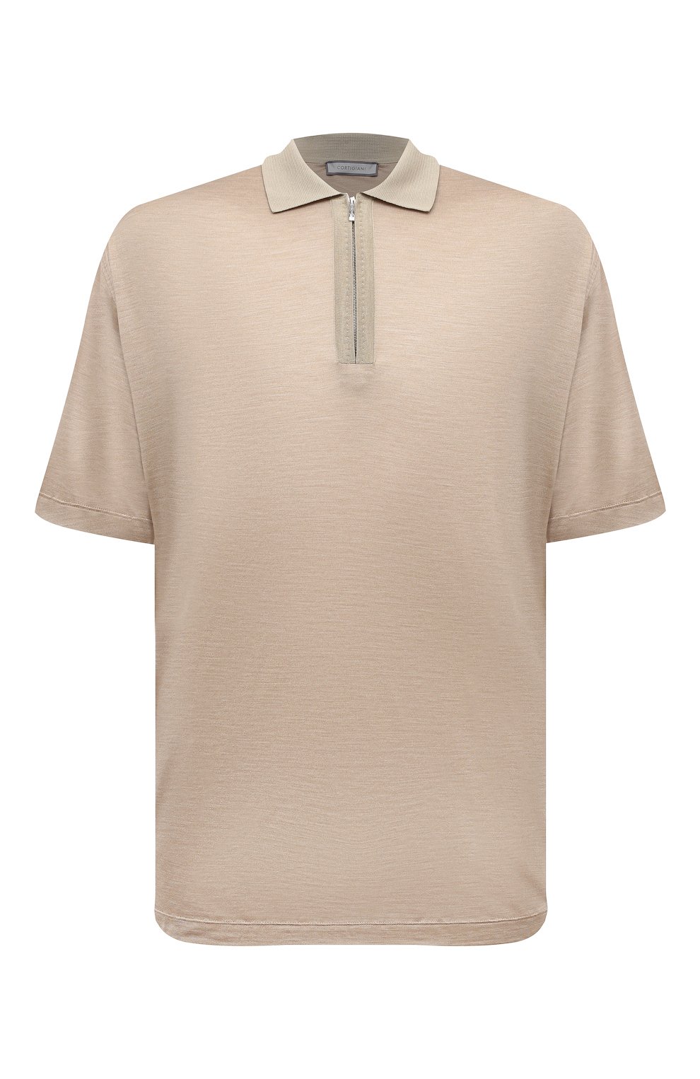Шелковое поло CORTIGIANI, арт. 516654/0000/60-70, фото 1