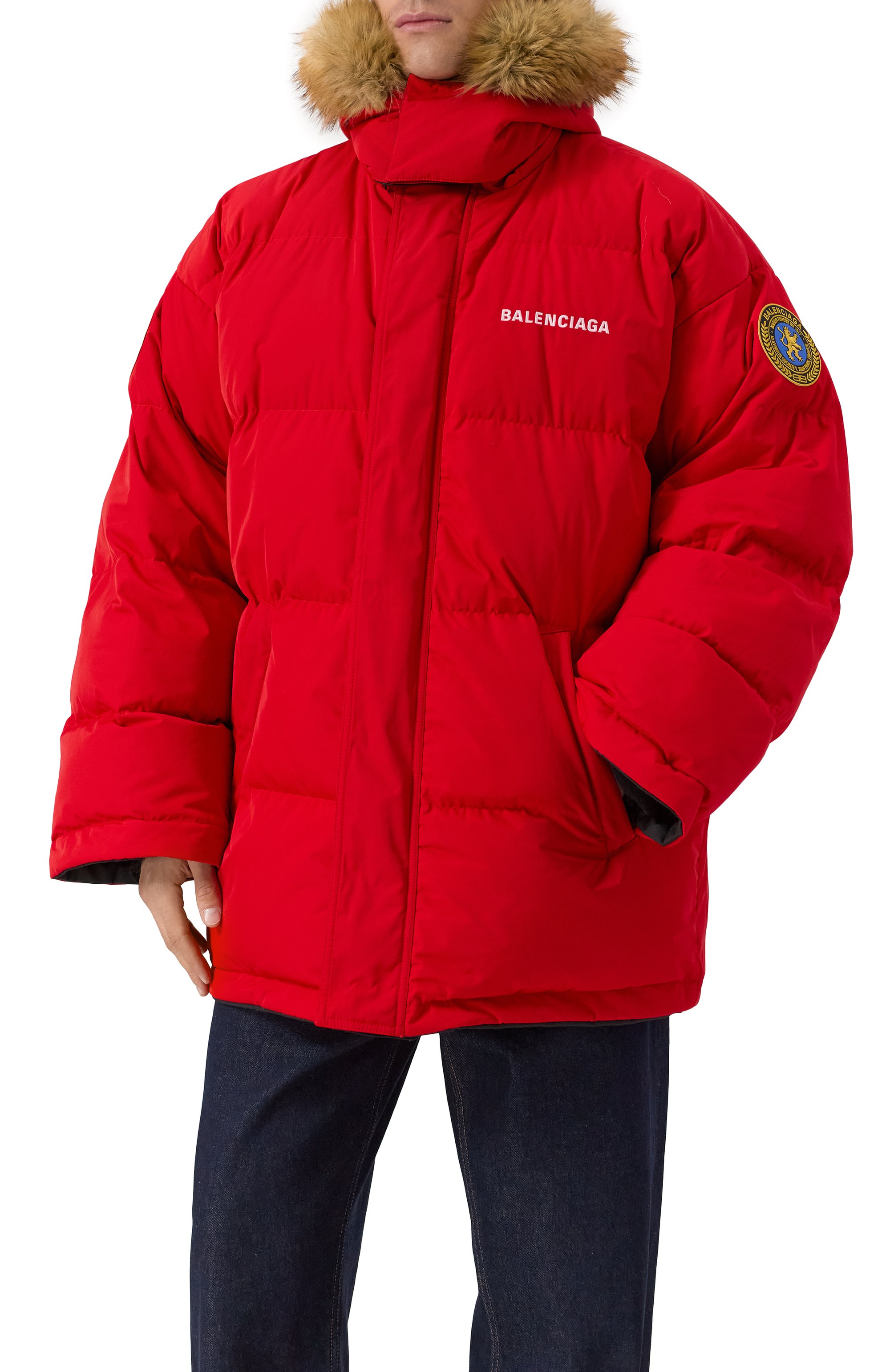 Двусторонний пуховик BALENCIAGA, арт. 839080/TSQ07, фото 7