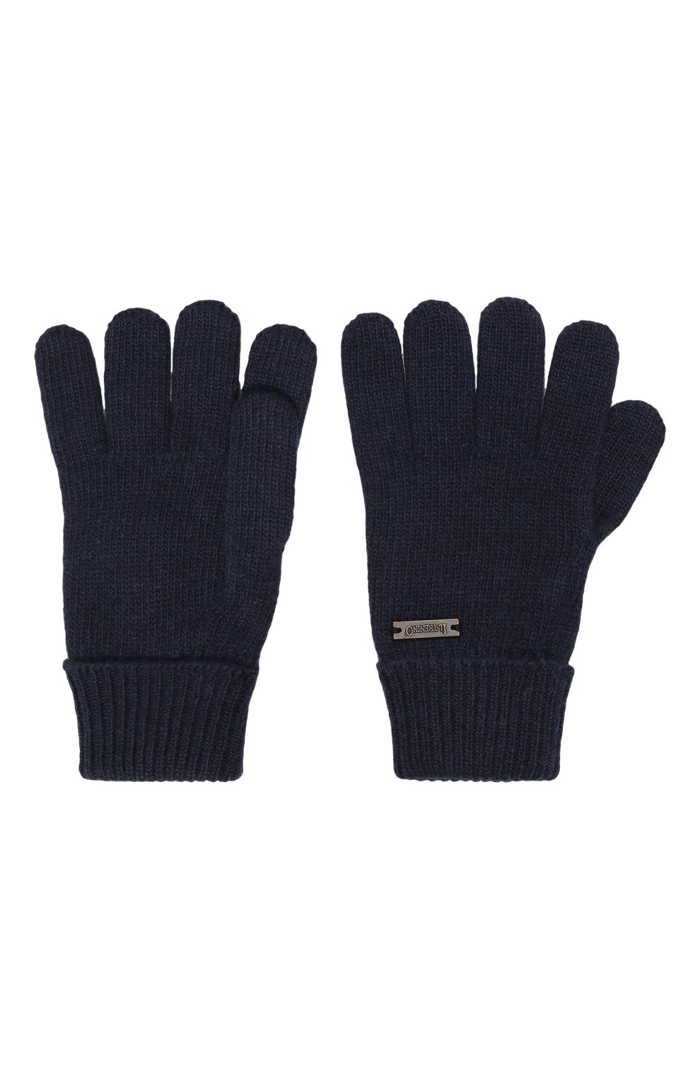 Перчатки из шерсти и кашемира IL TRENINO темно-синего цвета по цене 6995 руб., арт. CL-4103/J, фото 2 Перчатки из шерсти и кашемира IL TRENINO, арт. CL-4103/J, фото 2