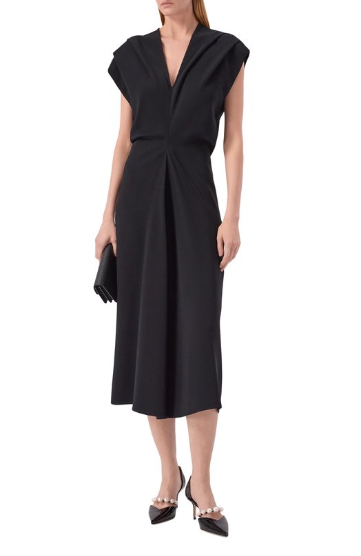 Кожаные туфли Aurelie 65 Jimmy Choo AURELIE 65/XKM Чёрный  AURELIE 65/XKM Фото 3