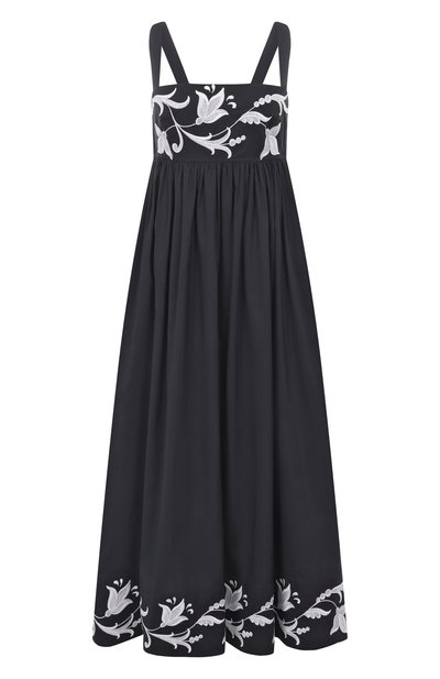 Женское платье из хлопка и шелка MVST, арт. H111/0206