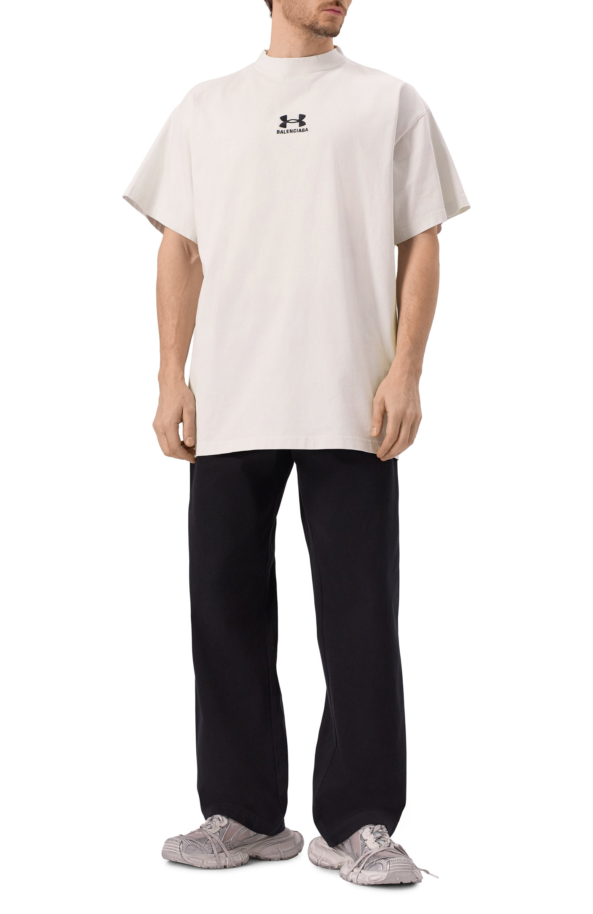 Хлопковая футболка balenciaga х under armour BALENCIAGA, арт. 787349/TRVB7, фото 2