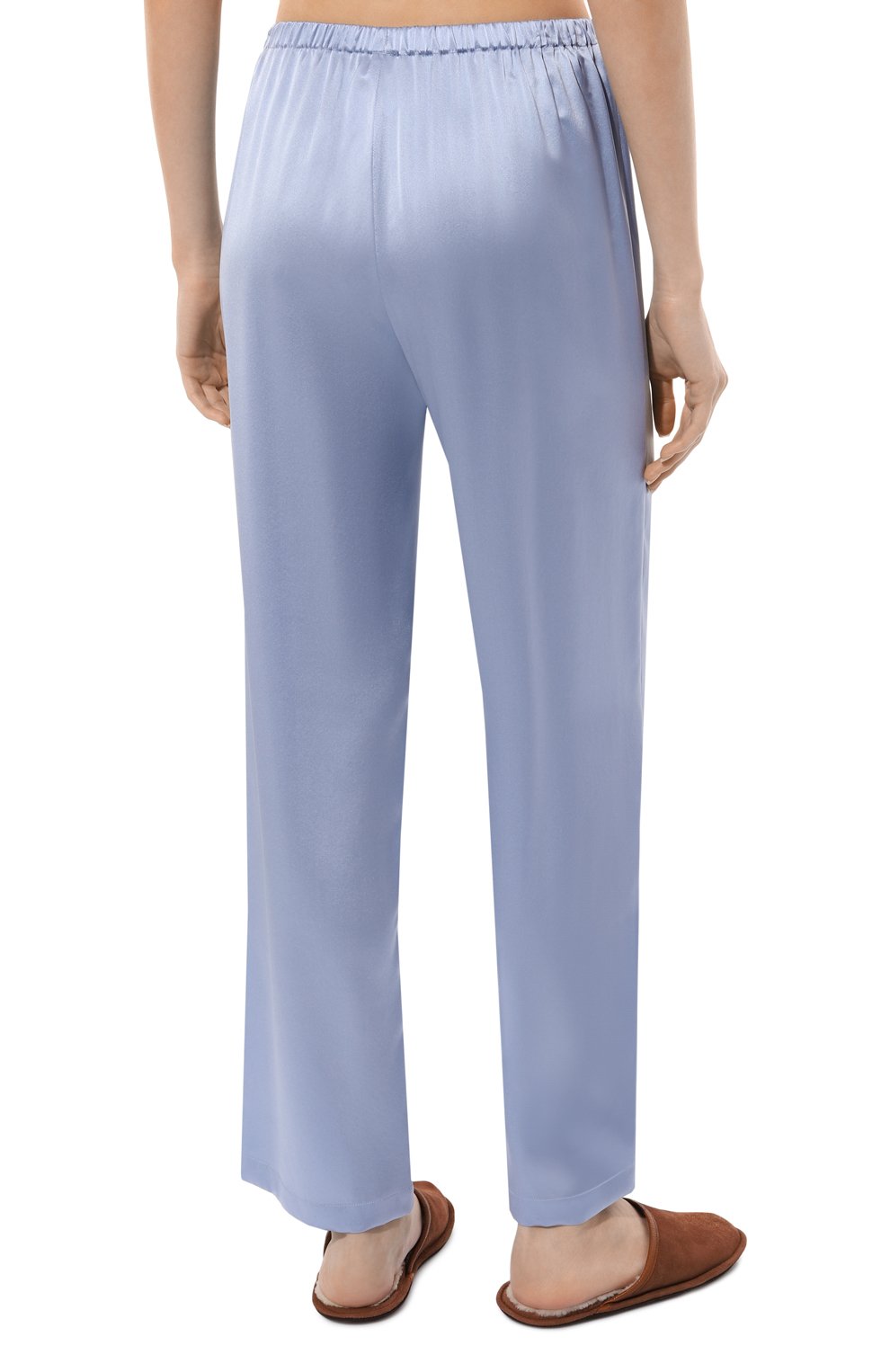 Шелковая пижама LUNA DI SETA голубого цвета по цене 60010 руб., арт. VLST08007, фото 6 Шелковая пижама LUNA DI SETA, арт. VLST08007, фото 6