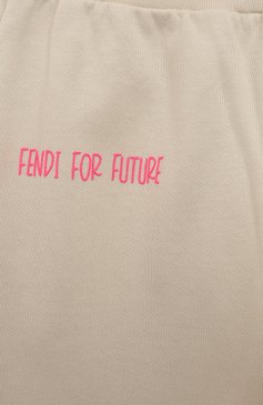 Хлопковые джоггеры FENDI, ар�т. JUF086/5V0/8A-12+, фото 3