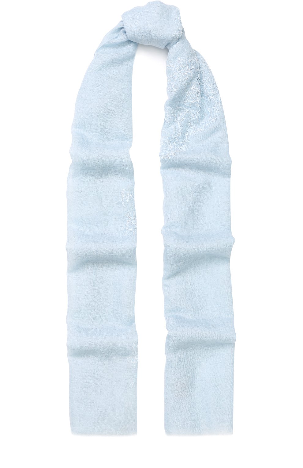 Кашемировый шарф с кружевной отделкой VINTAGE SHADES, арт. 13064, фото 1