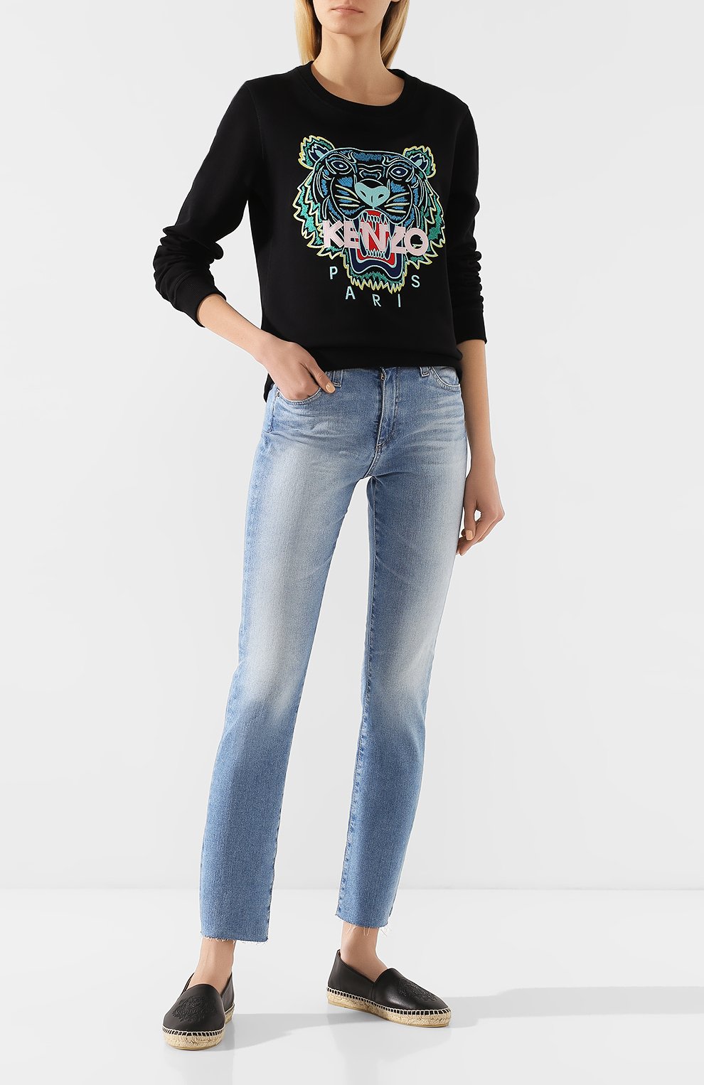 Хлопковый свитшот KENZO, арт. FA52SW7054XA, фото 2