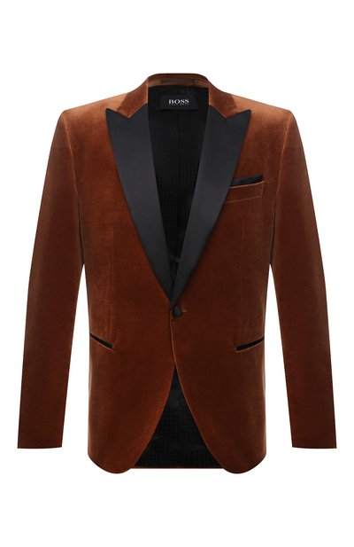 Хлопковый пиджак BOSS, арт. 50464770, фото 1