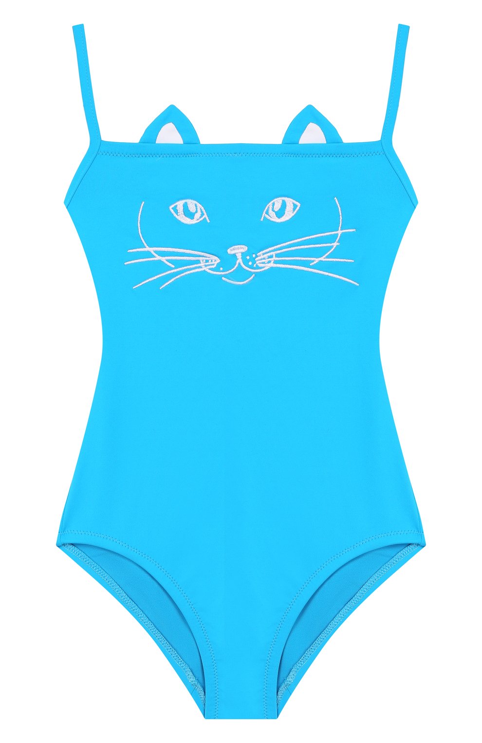 Слитный купальник NATAYAKIM голубого цвета по цене 17100 руб., арт. NY-020/19К, фото 1 Слитный купальник NATAYAKIM, арт. NY-020/19К, фото 1