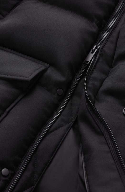 Пуховик из кашемира и шелка MVST M25.1MM.0012 Чёрный  M25.1MM.0012 Фото 5