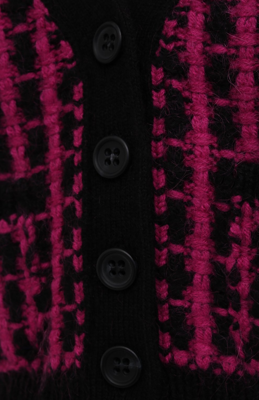 Кардиган REDVALENTINO фуксия цвета по цене 55150 руб., арт. WR0KA02Z/66P, фото 5 Кардиган REDVALENTINO, арт. WR0KA02Z/66P, фото 5