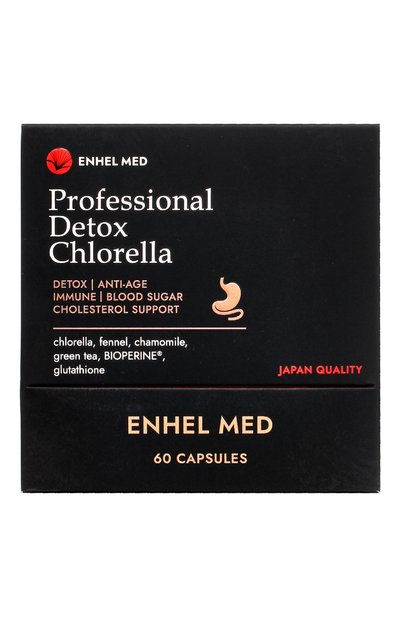 Профессиональный детокс-комплекс на основе хлореллы (60 капсул) ENHEL BEAUTY, арт. 4612758140028, фото 3