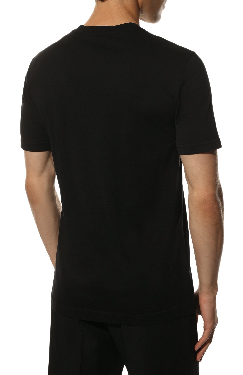 Хлопковая футболка  DOLCE & GABBANA, арт. G8JM4Z/FU7EQ, фото 4