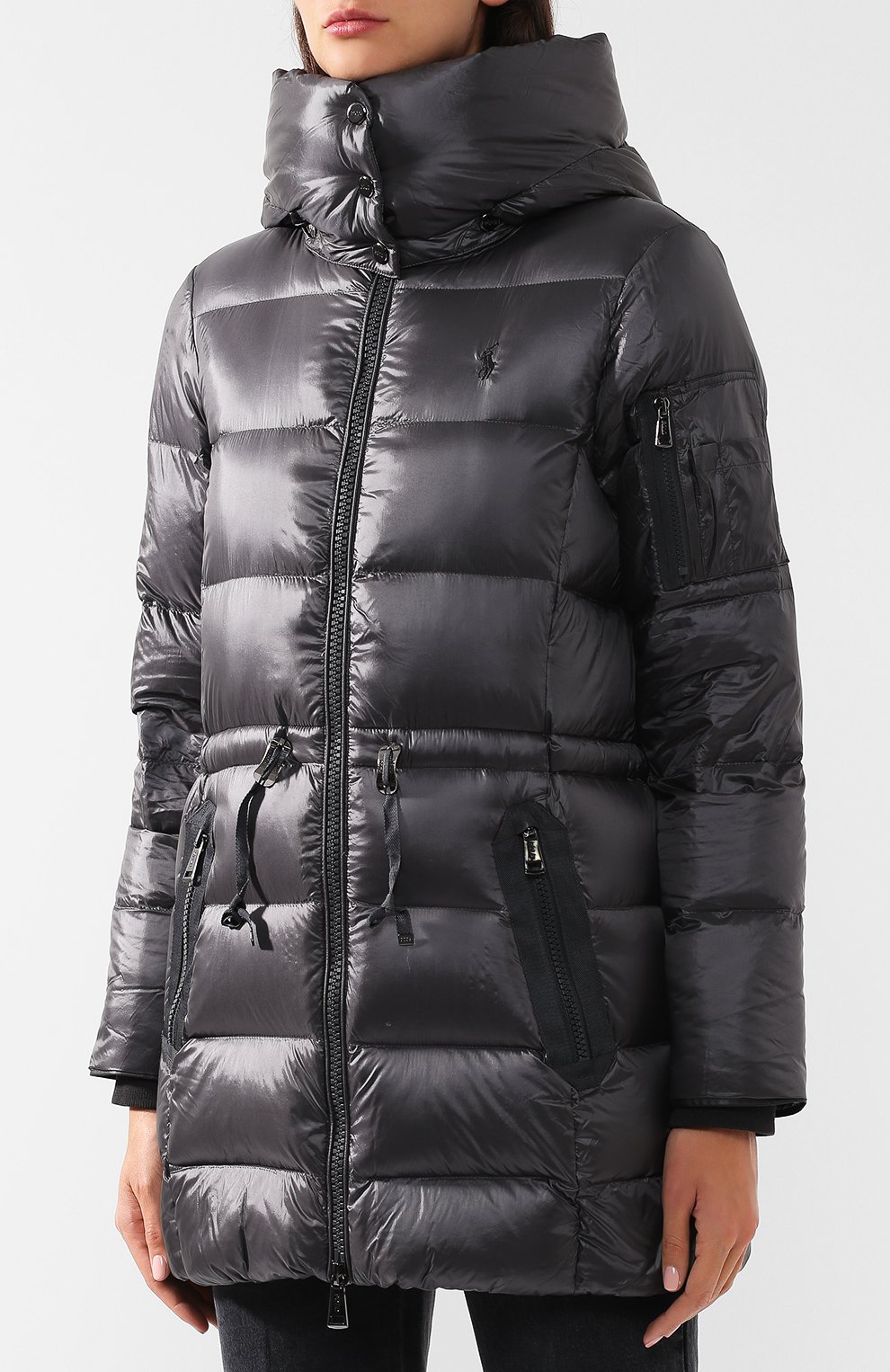 Стеганый пуховик с капюшоном POLO RALPH LAUREN, арт. 211717796, фото 3