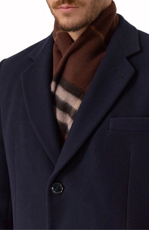 Кашемировый шарф Burberry 8112638 Коричневый  8112638 Фото 2