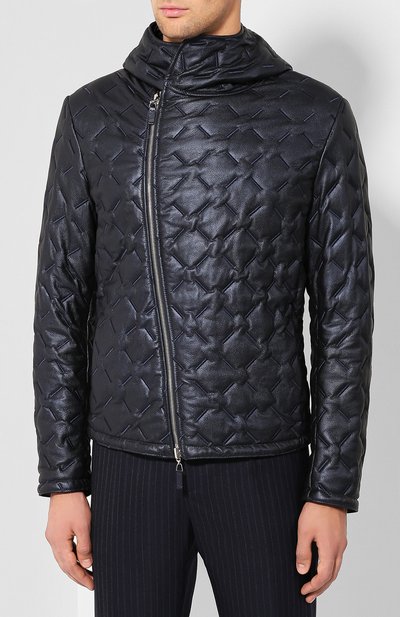 Двусторонняя кожаная куртка EMPORIO ARMANI, арт. 41R33P/41P39, фото 3