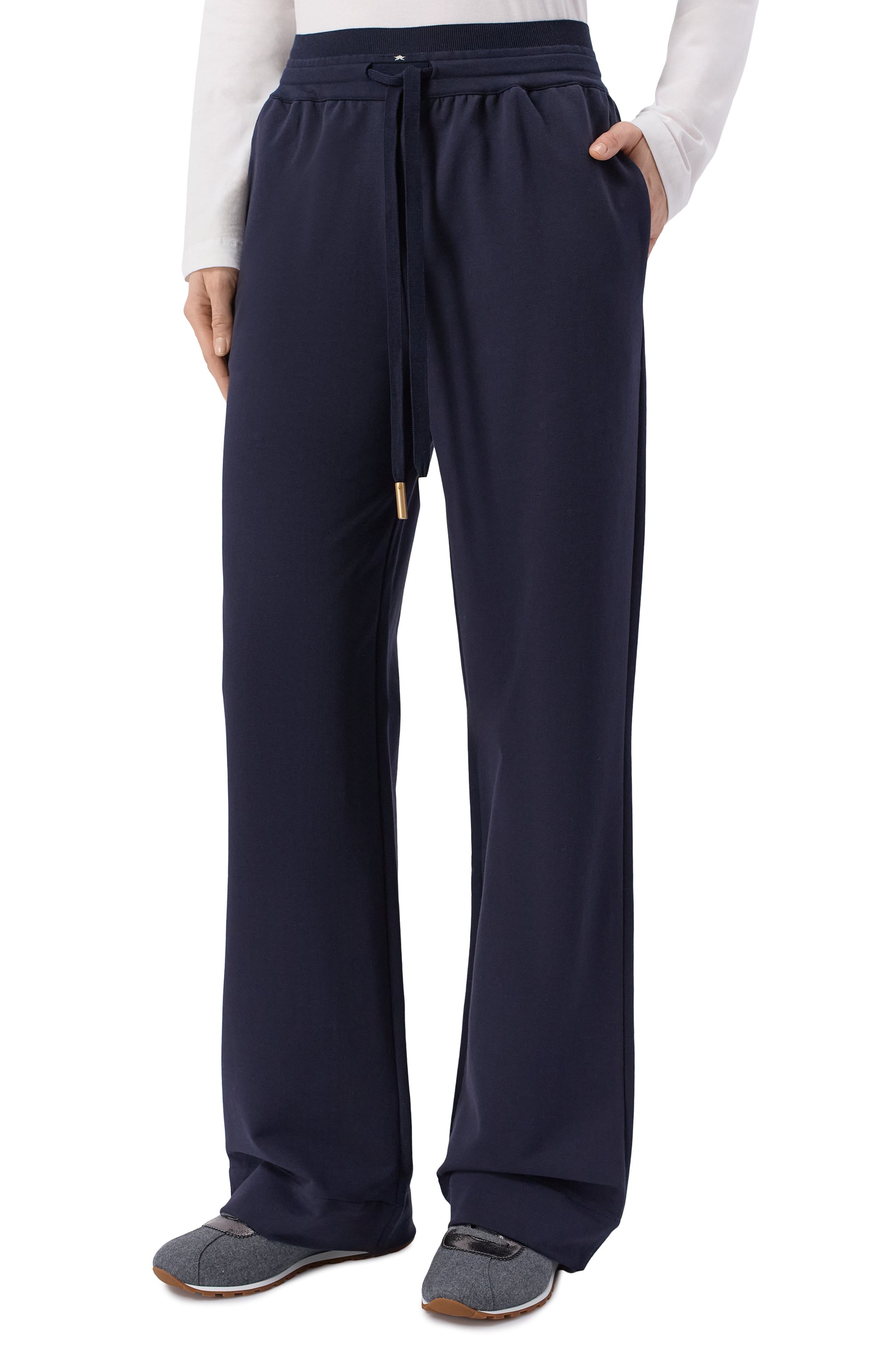 Хлопковые брюки LORENA ANTONIAZZI, арт. PA50/9999, фото 3