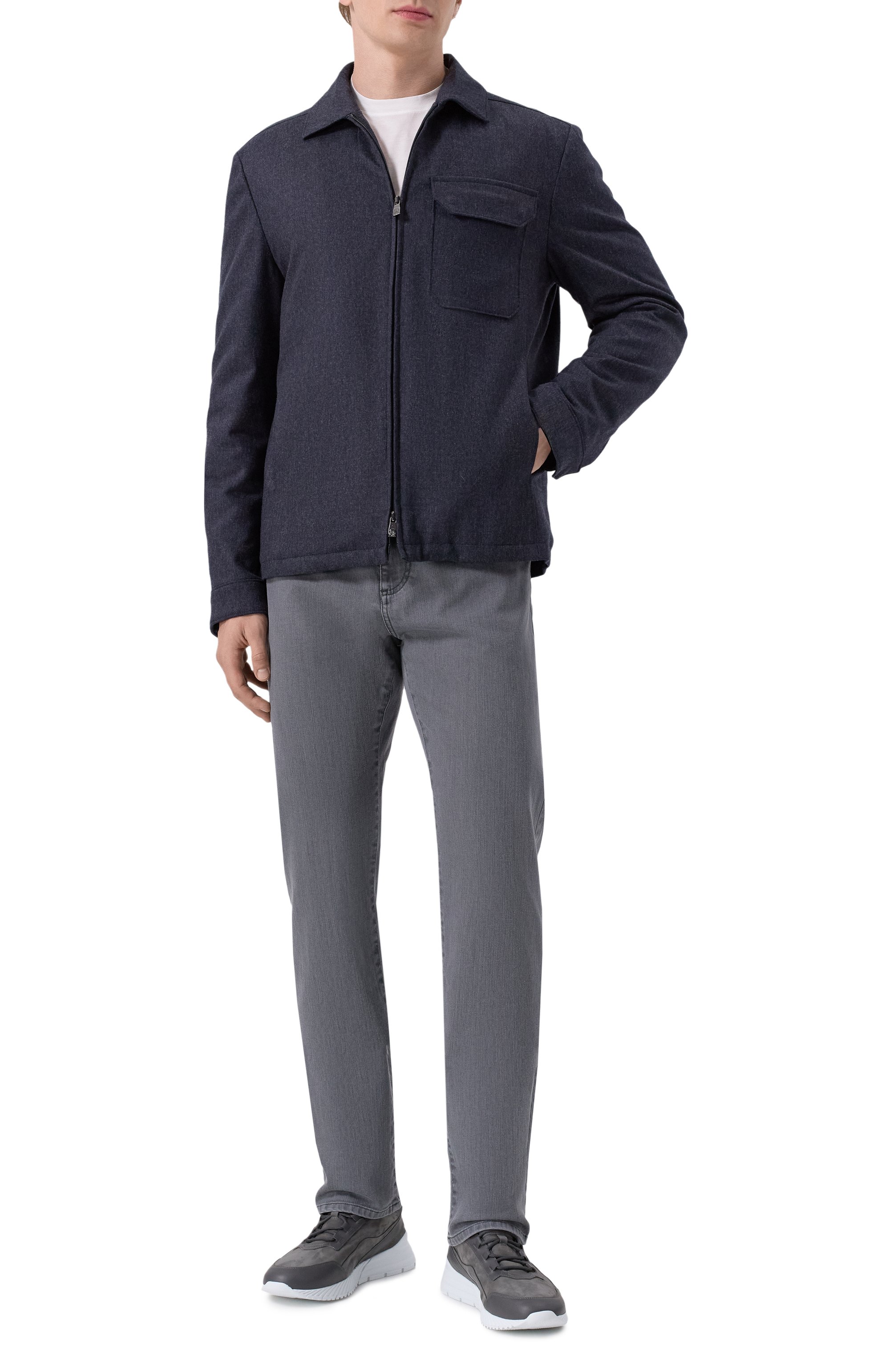 Кроссовки из нубука STEFANO RICCI, арт. UV689G6647/WYSN, фото 2