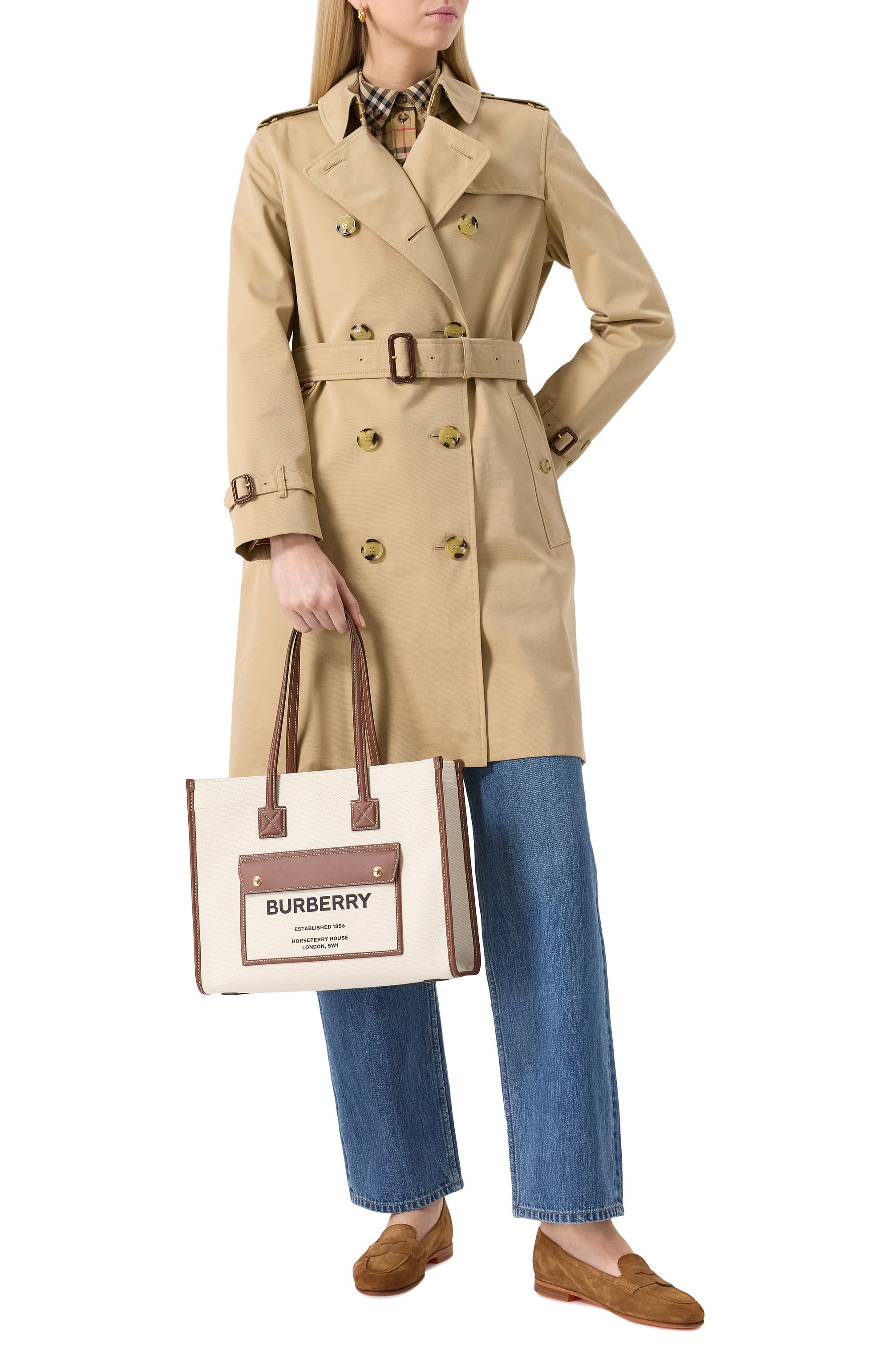 Сумка-тоут freya small BURBERRY, арт. 8044138, фото 8