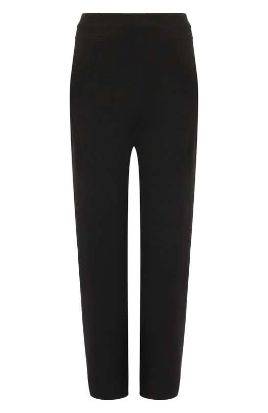 Брюки из лиоцелла и шерсти Ermanno Scervino D474P500XRH Чёрный D474P500XRH