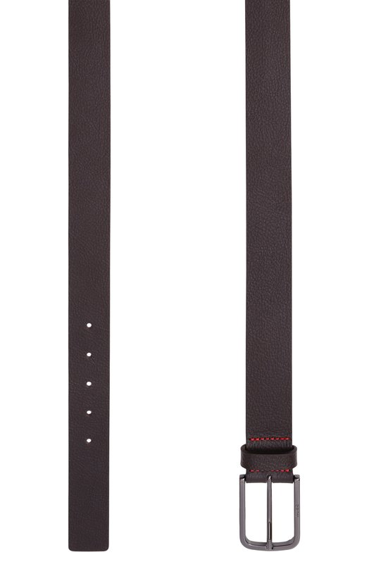 Кожаный ремень HUGO 50548352 Коричневый  50548352 Фото 3