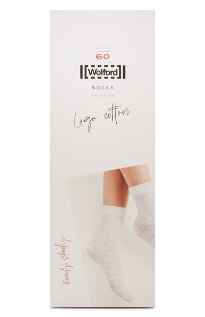 Женские носки logo WOLFORD, арт. 45033