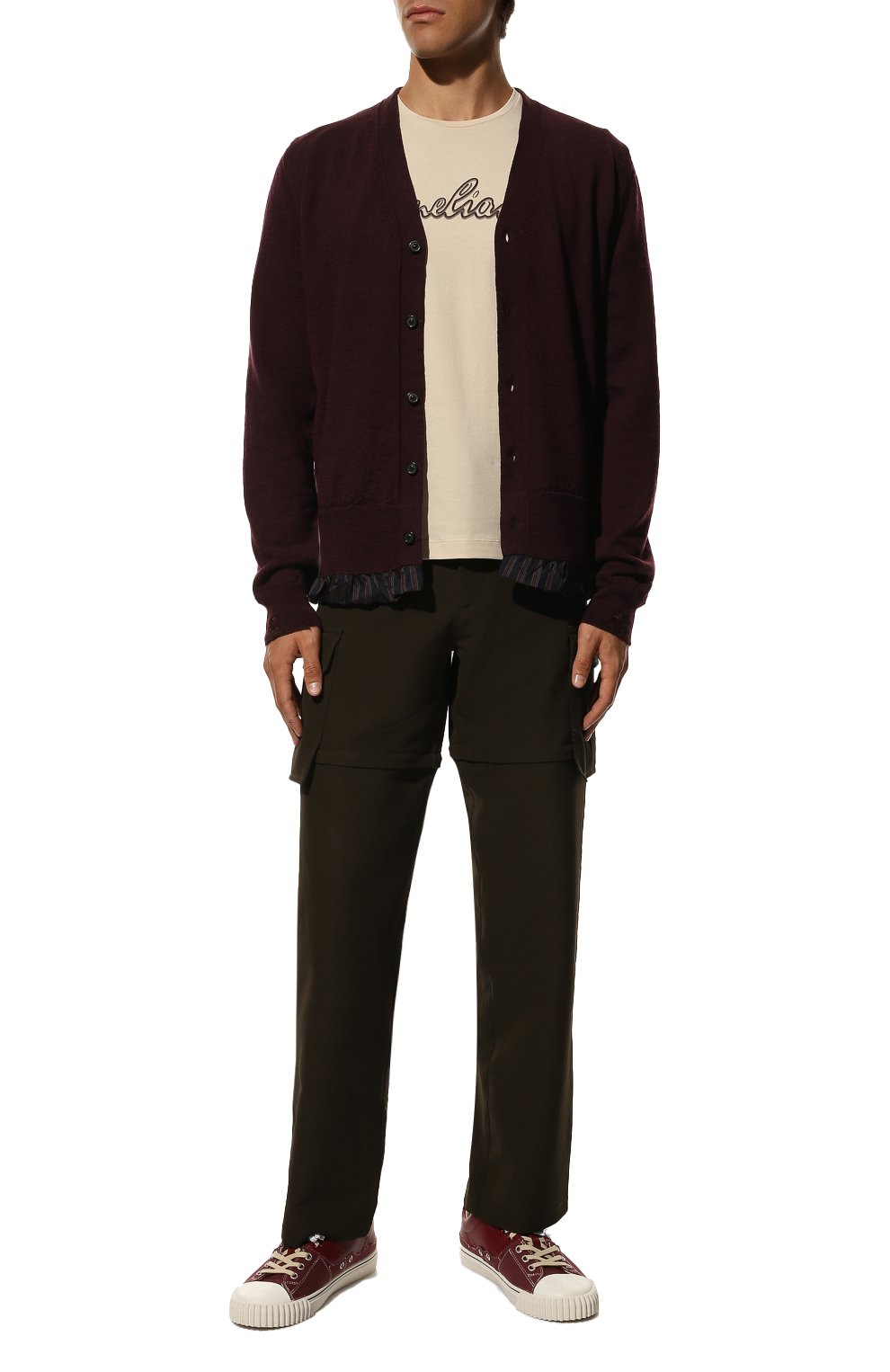 Шерстяной кардиган MAISON MARGIELA, арт. SI1HA0006/S17784, фото 2