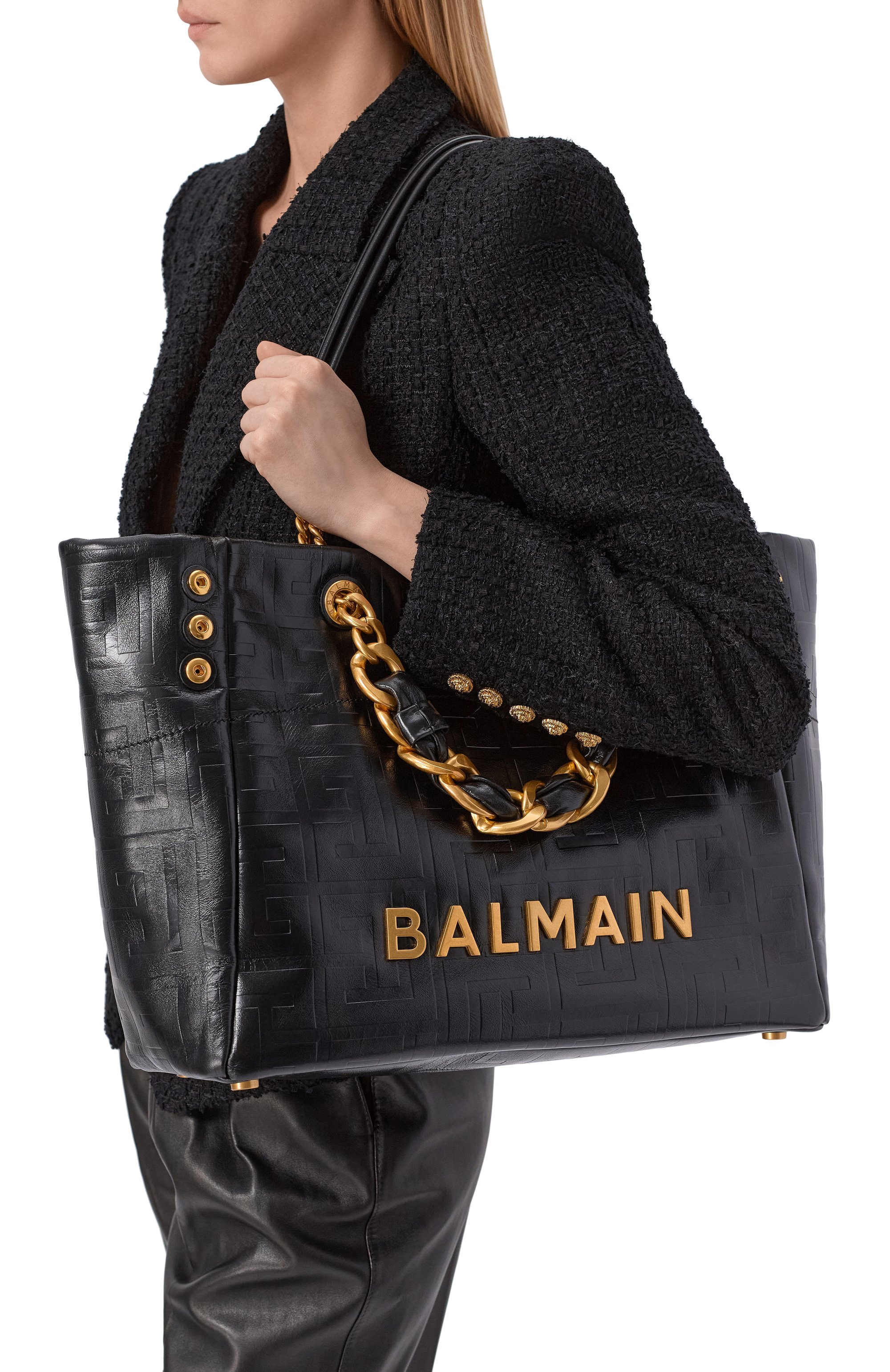 Сумка-тоут 1945 soft BALMAIN, арт. HN1FF827/LETF, фото 2