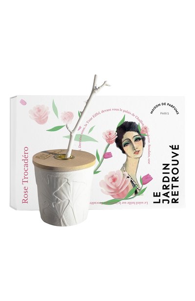 Диффузор rose trocadéro (125ml) LE JARDIN RETROUVE, арт. 3760342760112, фото 2