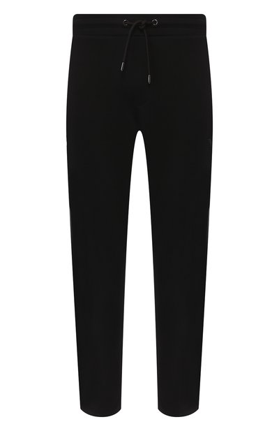 Хлопковые брюки прямого кроя с поясом на резинке EMPORIO ARMANI, арт. 8N1P87/1J07Z, фото 1