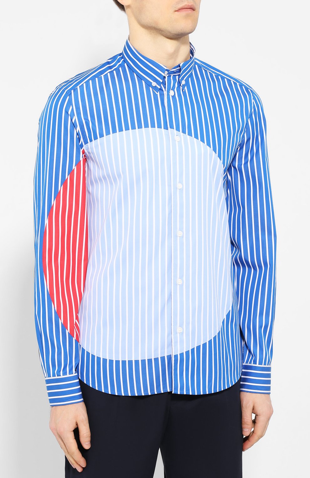 Хлопковая рубашка KENZO, арт. 5CH2221GJ, фото 3