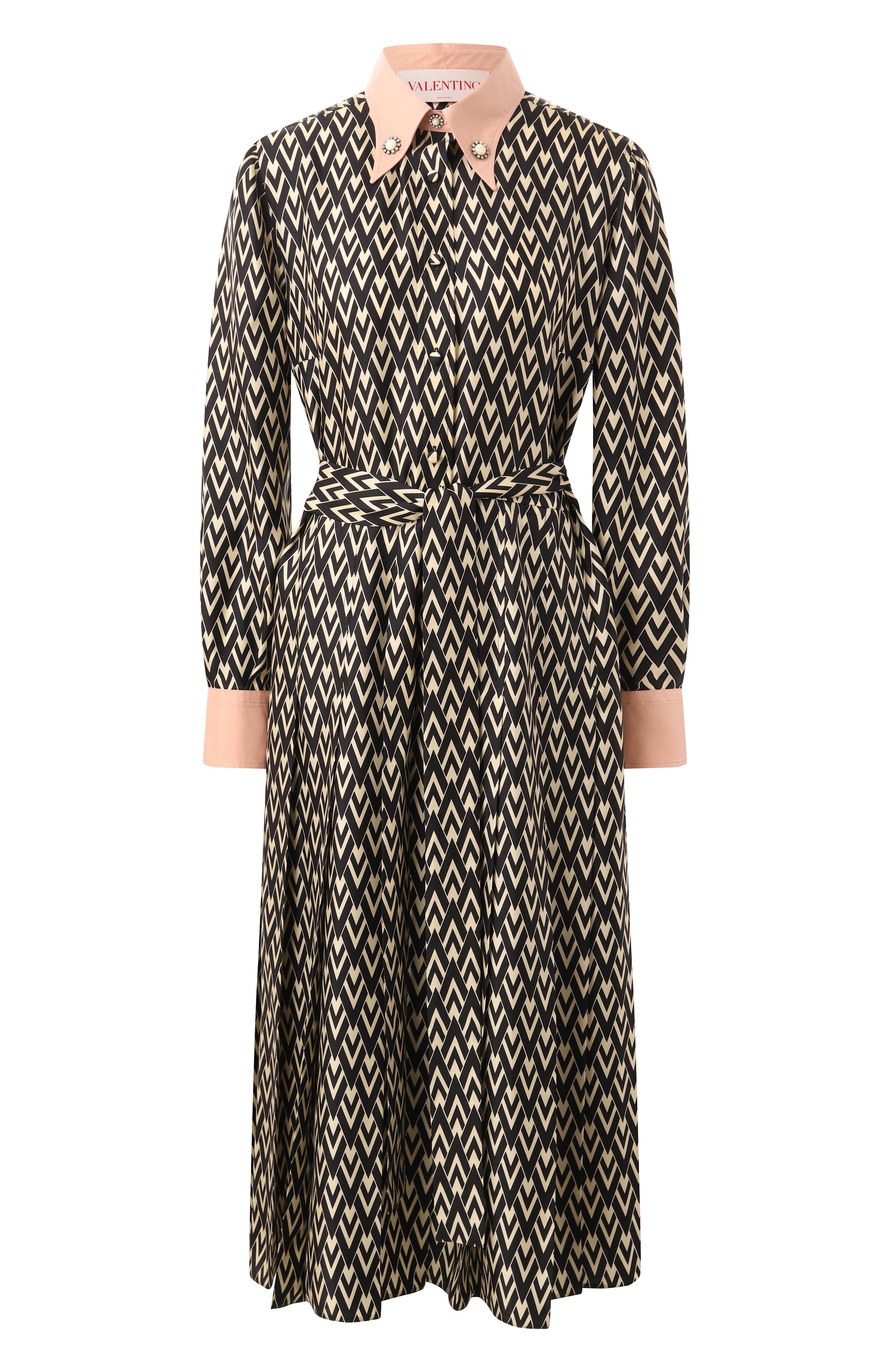 Шелковое платье VALENTINO, арт. 6B3VAEY590R, фот�о 1