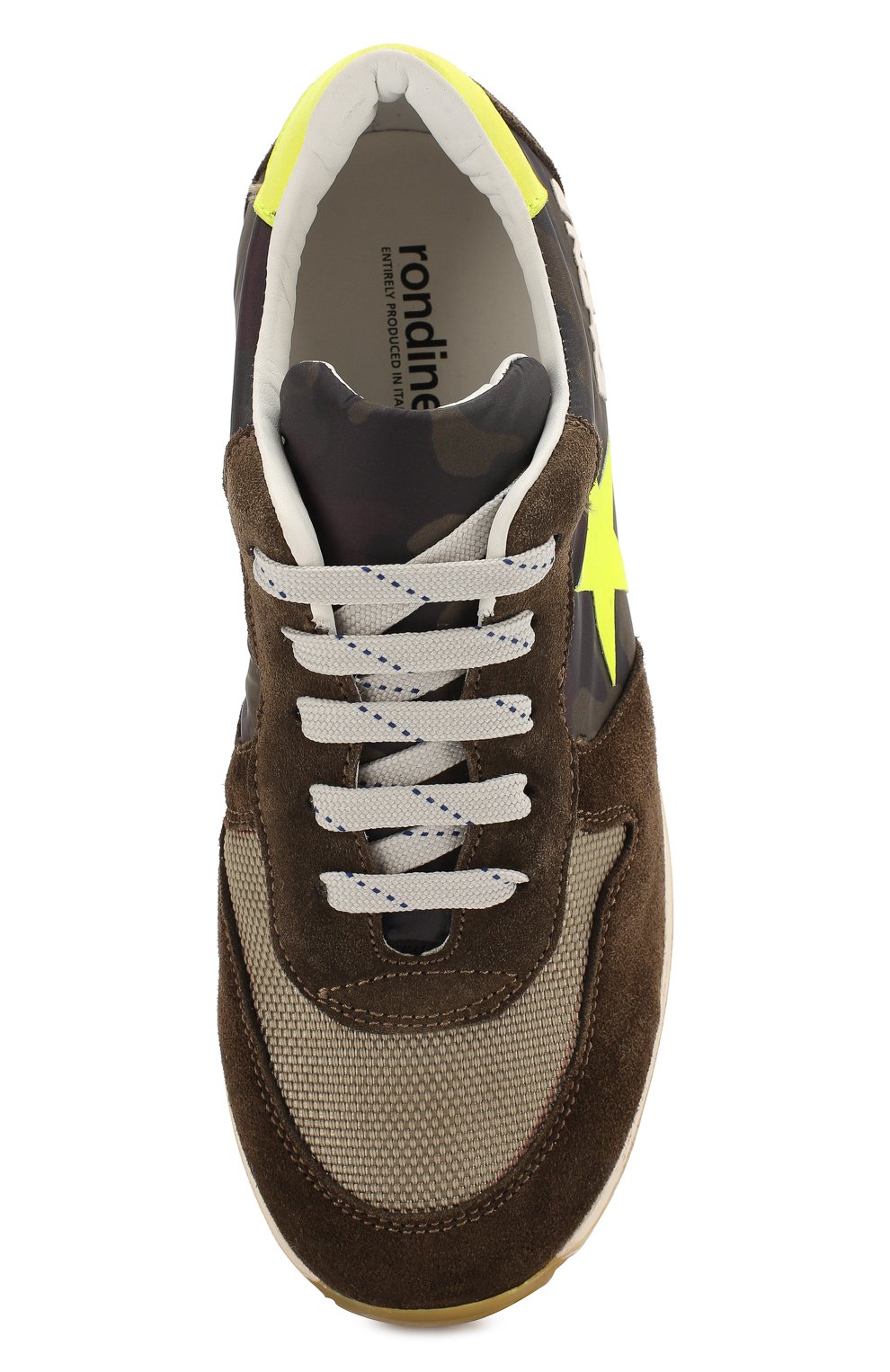 Кроссовки из кожи и текстиля RONDINELLA, арт. 11524-1/5647, фото 4