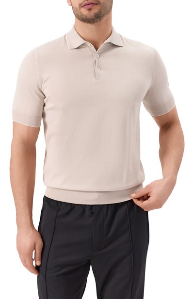 Хлопковое поло BRUNELLO CUCINELLI, арт. M29805205, фото 3