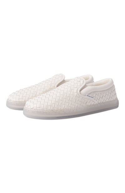 Мужские кожаные слипоны serena BOTTEGA VENETA, арт. 876113/V6VE0_001