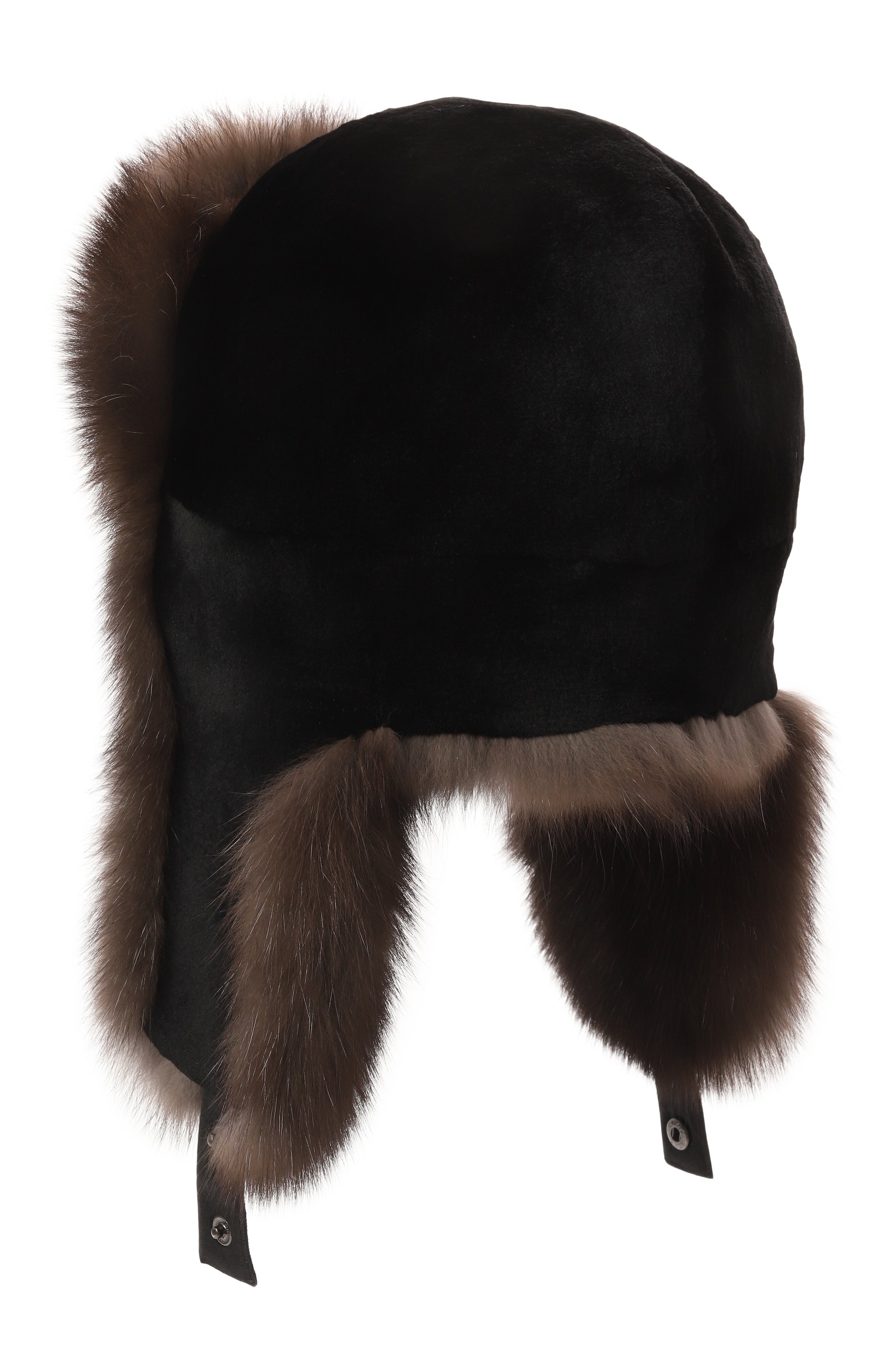 Меховая шапка-ушанка из норки и соболя VICTORIA KUSENKOVA, арт. 331513504227, фото 2