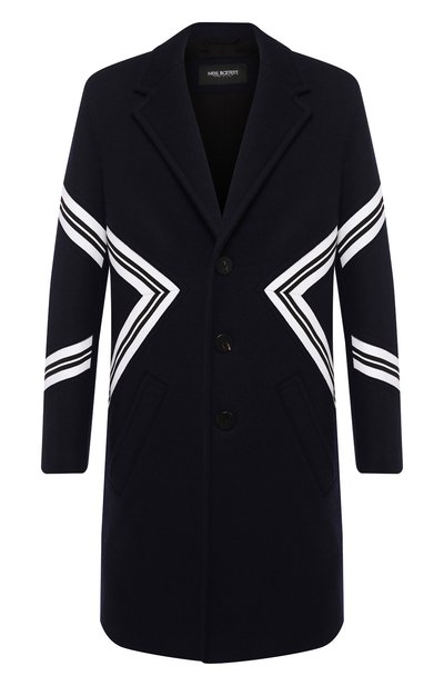 Шерстяное пальто NEIL BARRETT, арт. PBCA284/M046, фото 1