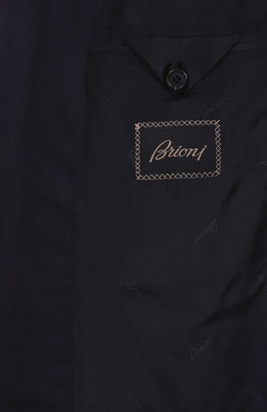 Шерстяной костюм Brioni RA000V-PCA07 Синий  RA000V-PCA07 Фото 9