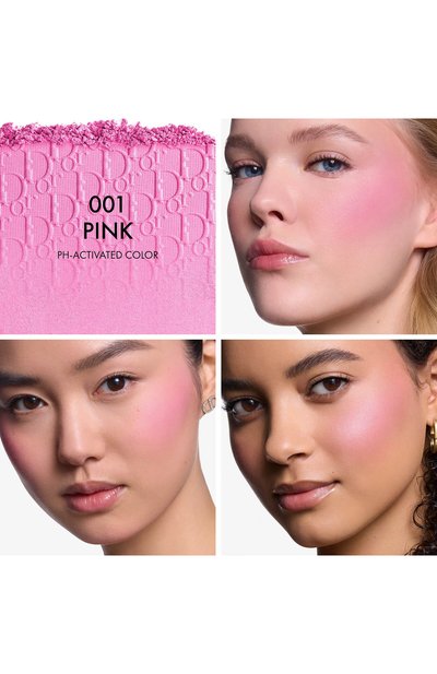Румяна для лица dior backstage rosy glow, оттенок 001 розовый (4,5g) DIOR, арт. E000000573, фото 3