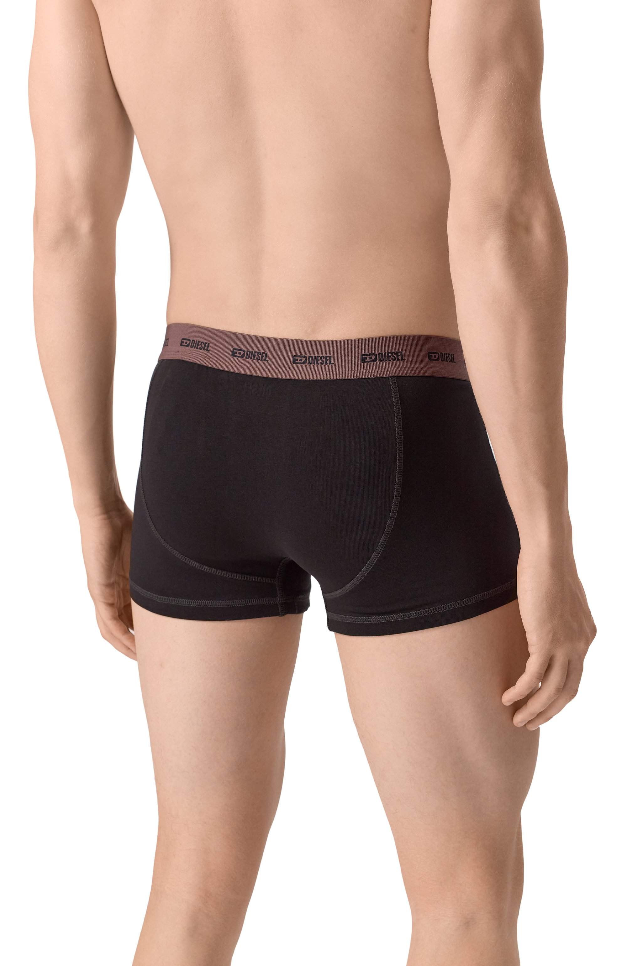 Комплект из трех боксеров DIESEL коричневого цвета по цене 5595 руб., арт. A17832/0IKBL, фото 7 Комплект из трех боксеров DIESEL, арт. A17832/0IKBL, фото 7